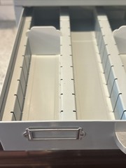 NEUMADE 5-Drawer STACKABLE Photography Metal File Cabinet 15.5” W x 13”H x 12”D