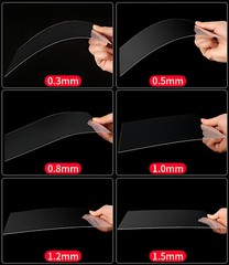 PVC Plastic Sheet Clear/Translucent 0.3mm – 2mm Thick Plastic Panel Cut to Size