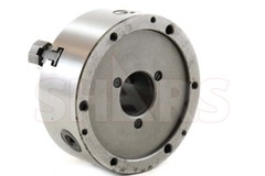 8″ 3 Jaw Reversible Jaw Front Mounting Self Cent Lathe Chucks+TIR Certificate R[