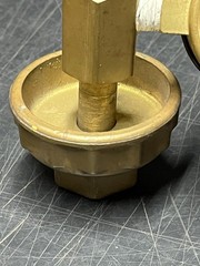 Brass Pressure Gauge 0-4000 PSI And 0-280 KSC Made In USA