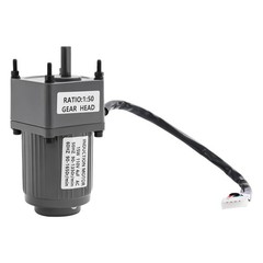 Variable Speed High Torque Gear Motor AC Electric Motor Controller 1:50 27 RPM