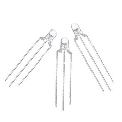 3mm 3-Pin LED Red/Yellow Red/Blue Red/Green Yellow/Green Bi-color Diffused Leds