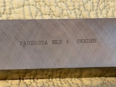 FAGERSTA WKE4 SWEDEN HSS High Speed Steel Tool Blank 1.00″ x 1.50″ x 7″ + – NEW