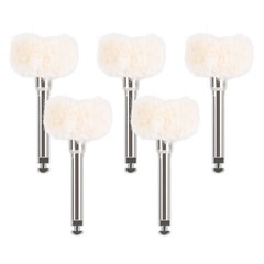 AZDENT Dental Polishing Brushes Wheel RA Goat Hair/Felt/Cotton/FX Contra Angle