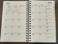 2027 Blue Sky Lindley Calendar Year Weekly & Monthly Planner (3″ x 6″)