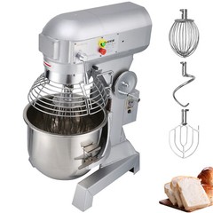 Commercial Electric Food Mixer 20Qt Stand Machine Dough Mixer 3 Speeds 750W