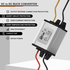 12V to 6V DC to DC Buck Converter Step Down Reducer 12V to 6V Waterproof