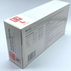 Synguard Nitrile Exam Gloves Powder-Free Blue large (1x 100/Bx)
