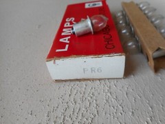 Chicago Miniature PR6 Flashlight Bulb 2.47 Volts Box Of (10)