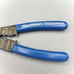 Blue Point PWCS8 Wire Stripper Crimper Cutter Hand Tool Blue Grips