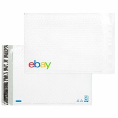LOT of 25 eBay-Branded Padded Airjacket With Multi-Color Print – 8.5″ x 11.25″