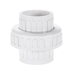 3″ PVC Union Coupling Pipe Fitting Schedule 40 Slip Union White 1 Pack