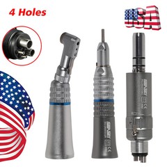 Dental Low Slow Handpiece Contra Angle Straight E-Type Air Motor 2/4 H