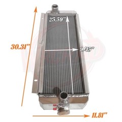 225011961 Radiator For Sullair Stationary Compressor 185 – 25-7/8″x9-7/8″x2-1/4″