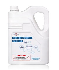 Solution Silicate 1 GAL Water Glass Industrial Grade Clear SOLIDLAND Sodium