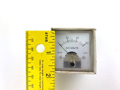 Calrad Panel Meter 60-153 – DC 30V – DC Volt Meter