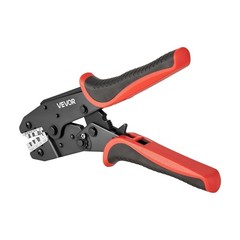 VEVOR Crimping Tool Ratcheting Wire Crimper 24-10 AWG for Electrical Terminals
