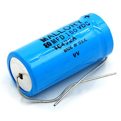 Mallory Electrolytic Capacitor TC492A 80 MFD 150 VDC