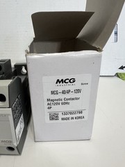 MCG-40/11-120V Magnetic Contactor AC120V 60Hz 4P 1337022798 – New Y574