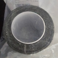 TapeCase 423-5BNC UHMW Polyethylene Film Tape Black 2in x 5yds Slick Non-Stick