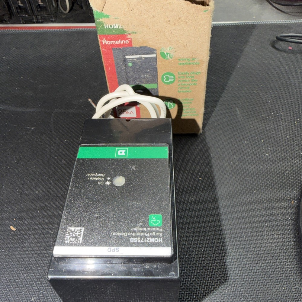Square D HOM2175SB Homeline AC Power Surge Protector Surgebreaker 22.5ka