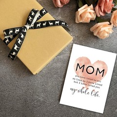 Lumoaster Mother’s Day Cards for Mom – Funny Mothers 5.9×8.3 inches, Pink