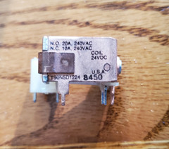 POTTER & BRUMFIELD AMF T90N5D12-24 24VDC POWER RELAY-THRU HOLE PCB MOUNTING