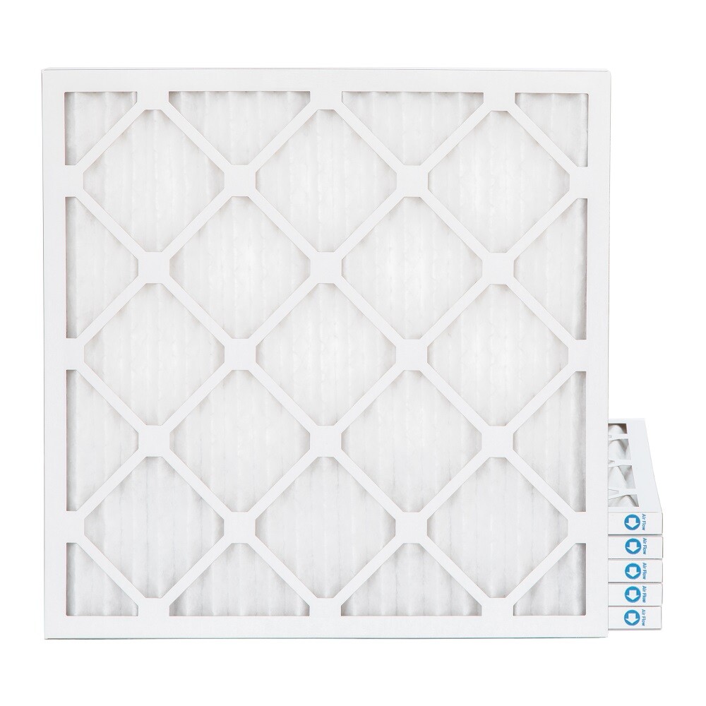 25x25x1 MERV 8 Pleated AC Furnace Air Filters. 6 Pack. Made in USA.