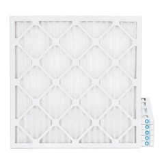 25x25x1 MERV 8 Pleated AC Furnace Air Filters. 6 Pack. Made in USA.