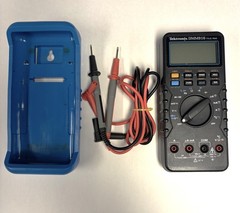 Tektronix DMM916 True RMS Digital Multimeter w/ Original Leads & Case Tested