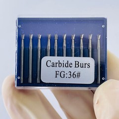 Dental FG-35/36/37 Fit High Speed Handpiece Carbide Burs Inverted Cone 3 Type