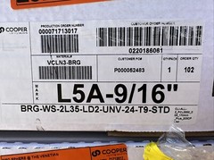 ⚡️Cooper Corelite 2×4 Bridge Recessed Troffer BRG-WS-2L35-LD2-UNV-24-T1STD Light