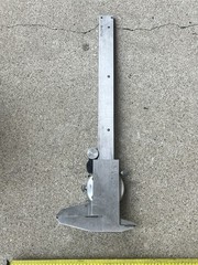 Central Tools 6” Dial Caliper .001” / .02mm Machinist Milling Lathe Measurement