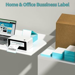 4″x6″ Fanfold Direct Thermal Shipping Labels Perforated for Zebra Rollo Printer