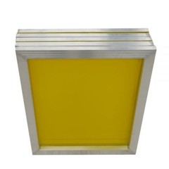USA – Aluminum Silk Screen Frame – 230 Yellow Mesh 23″ x 31″ – 6pcs