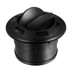 Closeable Diesel Heater Duct Vent Outlet Enhance Airflow Easy To Install Black
