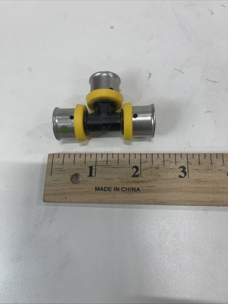 Viega 1/2″ x 1/2″ x 1/2″ PEX Press PureFlow Polymer Tee