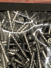 Huttig-Guard 1-5/8″ x 9 Grade 316 Stainless Steel Trim Screws – 5 lb. box