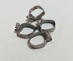 10 Kits(40Pcs) Dental Orthodontic Bands&Buccal Tube 1st Molar Roth.022 U3/L2