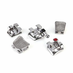 AZDENT Orthodontic Dental Brackets Braces Mini Roth Slot.022 Hooks 3 Metal