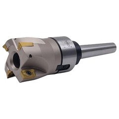CME 2″ 90° Indexable Face Mill w/ MT2 Arbor, APKT1604 Inserts Included, 4 Flutes