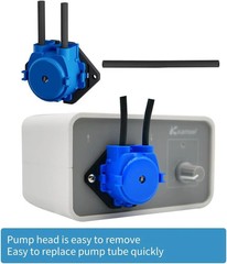M1-NKP Peristaltic Pump 12V 5-30ml/min – Adjustable Liquid Dosing for Lab & F…