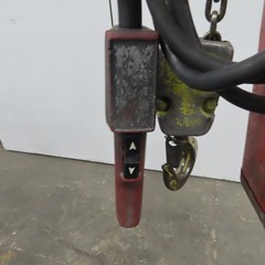 Dayton 3Z326 2 Ton Electric Hoist 10′ Lift 8 FPM 230/460V 3Ph