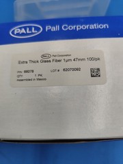 Extra Thick Glass Fiber 1µm 47mm Pall Full Box Plus Partial Box