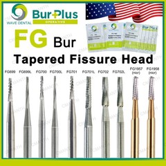 Dental Diamond Burs WAVE Tungsten Steel Carbide Burs FG for High Speed Handpiece