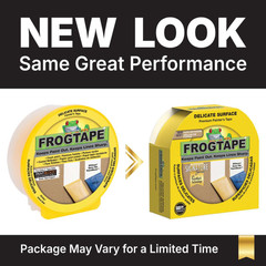 FrogTape Delicate Surface Painters Tape: 0.94 in. x 60 yds. (Yellow)