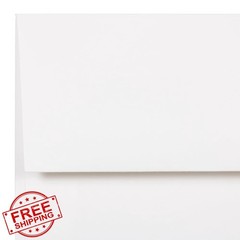 JAM Paper A7 Bright White Wove Envelopes 5 1/4 x 7 1/4 50pk