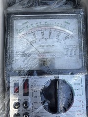 Sears 5190 Portable 43 Range VOM Multitester 50000 Ohms Volt DC Vintage NOS
