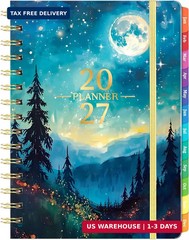 2027 Planner – 2027 Planner Weekly and Monthly, JAN 2027 – DEC 2027, 6.5″ x 8.5″