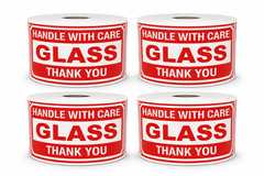 Shipping Labels- 3X5 Delicate Instruments 500 labels per roll, 1-16 Rolls